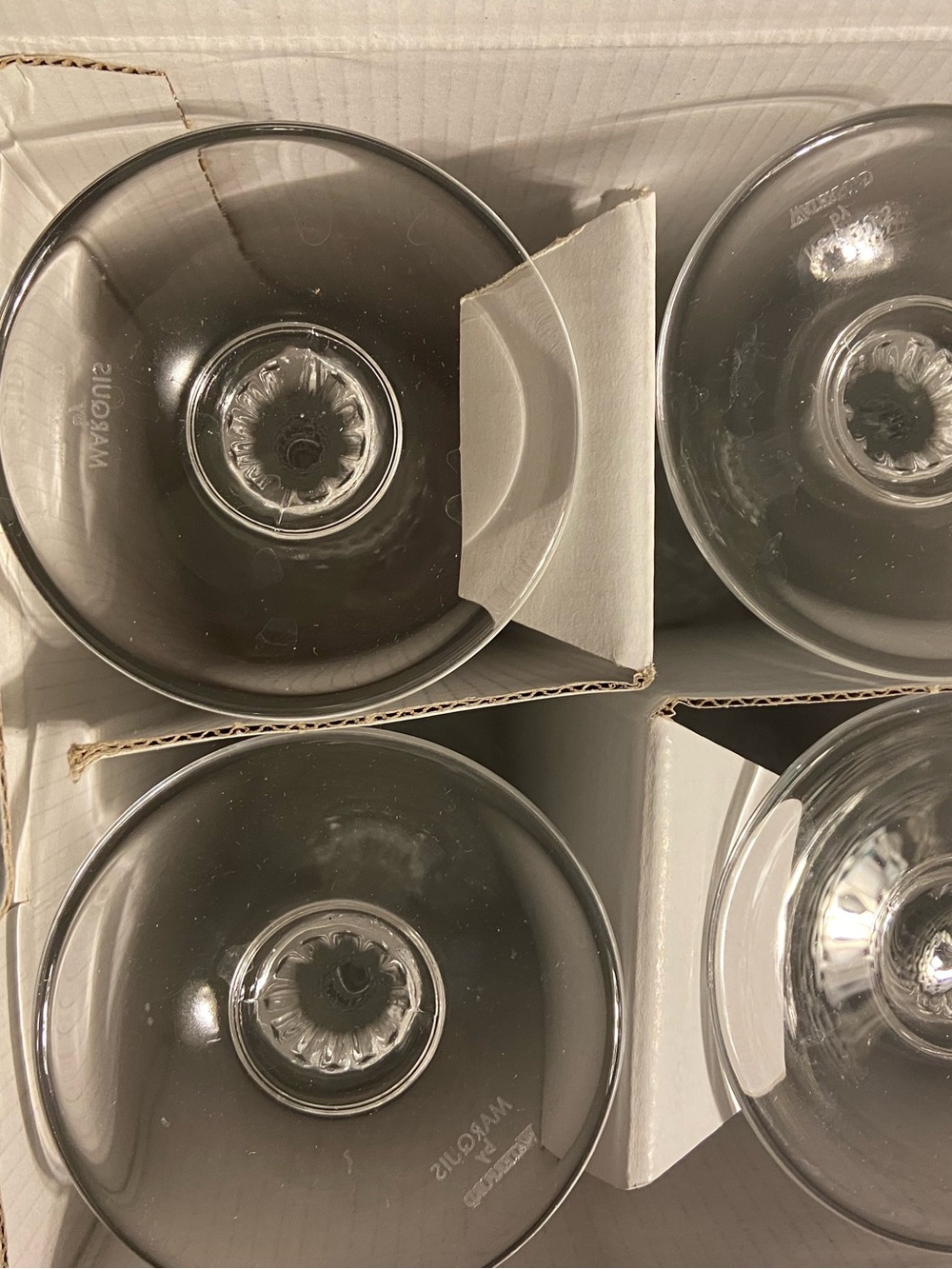 Waterford Marquis Crystal Champagne Flute Set of 4 made in Italy - Picture 4 of 7